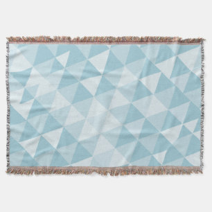 Couverture Triangle géométrique Bleu Moderne Abstrait