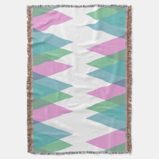 Couverture Triangles rose et vert (devant Vertical)