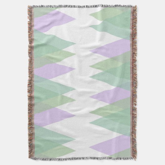 Couverture Triangles vert et lilas (devant Vertical)