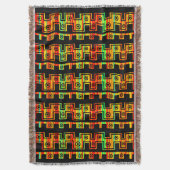 Couverture Tribal Style II - Rainbow Streaks 02 (devant Vertical)
