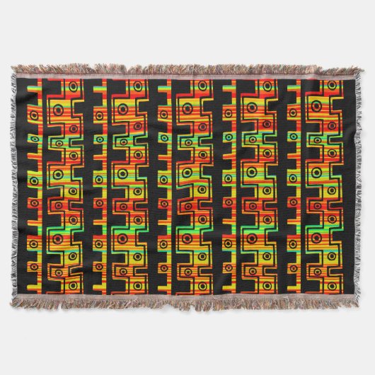 Couverture Tribal Style II - Rainbow Streaks 02 (Devant)