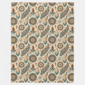 Couverture Tribale du Sud-Ouest Chaud Couleurs de  (Devant)