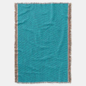 Couverture Tricot bleu Laine Texture Closeup (devant Vertical)