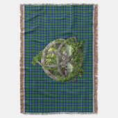 Couverture Trinité de Celtic de tartan de Miller de clan (devant Vertical)