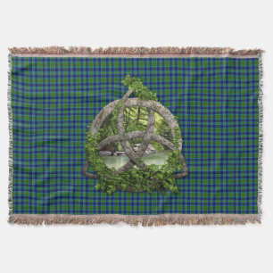 Couverture Trinité de Celtic de tartan de Miller de clan