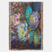 Couverture Trio de fleurs de lotus lumineuses (devant Vertical)