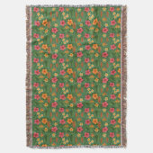Couverture Tropical/Hawaii patterned floral (devant Vertical)