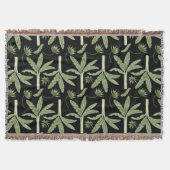 Couverture Tropical palm trees seamless pattern (Devant)