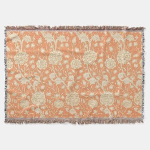 Couverture Tulipe sauvage de William Morris, Art floral orang