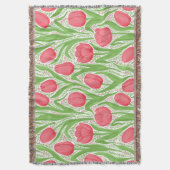 Couverture Tulipes en rouge et vert (devant Vertical)