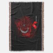 Couverture Turkey flag (devant Vertical)