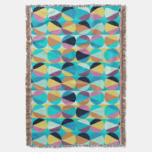 Couverture Turkish Inspired Colorful Geometric Pattern (devant Vertical)