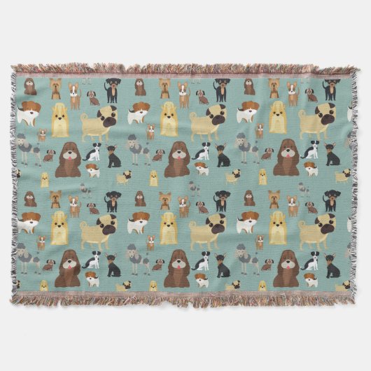 Couverture turquoise background dopattern (Devant)