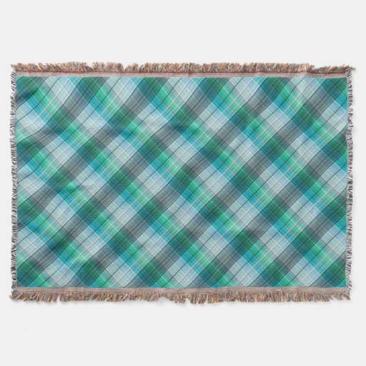 Couverture Turquoise et gris dans une cage. (Devant)