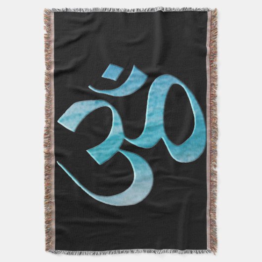 Couverture Turquoise Om (devant Vertical)