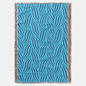 Couverture Turquoise Turquoise et Blue Ribbony (devant Vertical)