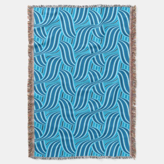 Couverture Turquoise Turquoise et Blue Ribbony (devant Vertical)