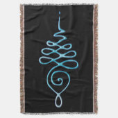 Couverture Turquoise Unalome (devant Vertical)