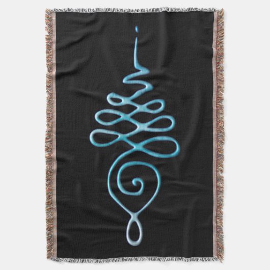 Couverture Turquoise Unalome (devant Vertical)