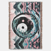 Couverture Turquoise Wave Pink Sage (devant Vertical)