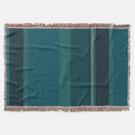 Couverture Turquoises bandes (Devant)