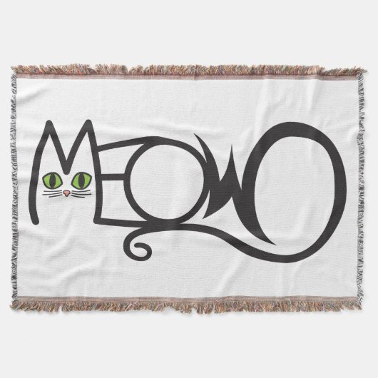 Couverture Typographie de chat Miaou (Devant)