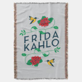Couverture Typographie florale de Frida Kahlo | (devant Vertical)