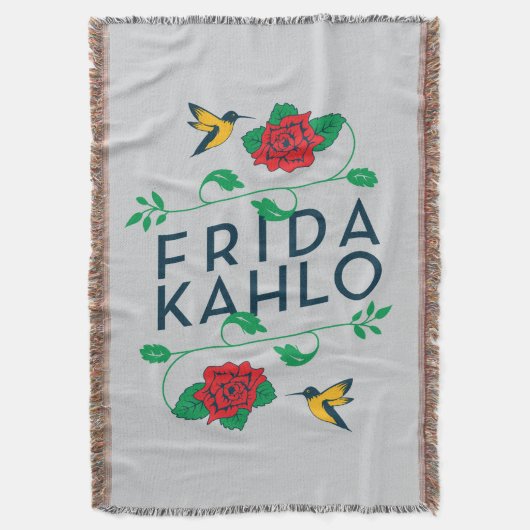 Couverture Typographie florale de Frida Kahlo | (devant Vertical)