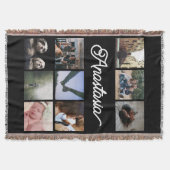 Couverture Typographie personnalisée et collage photo (Devant)