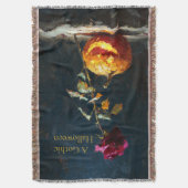 Couverture Un citrouille et une rose Halloween gothiques (devant Vertical)