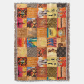 Couverture Un décor de maison de motifs tribaux africains jet (devant Vertical)