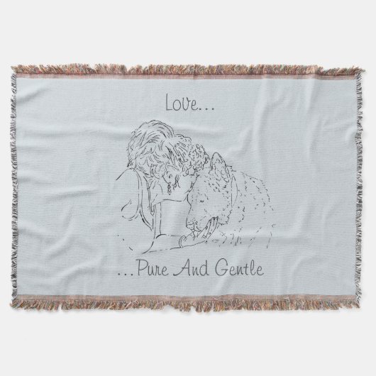 Couverture Un dessin affectueux tendre de fille embrassant le (Devant)