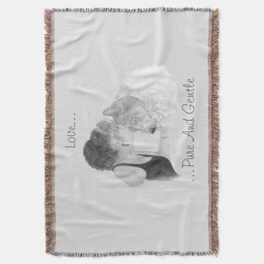 Couverture Un dessin affectueux tendre de fille embrassant le (devant Vertical)