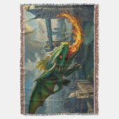 Couverture Un dragon gallois vert terrorisait Londres (devant Vertical)