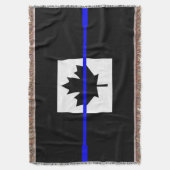 Couverture Un drapeau canadien mince (devant Vertical)