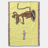 Couverture Un rat brun mignon pouce vers le haut dessin animé (devant Vertical)