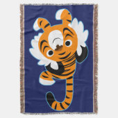 Couverture Un Tigre Cartoon Facile (devant Vertical)