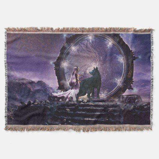 Couverture Une fée et un loup sombre (Devant)