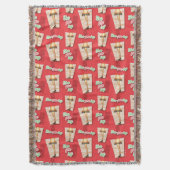 Couverture Une histoire de Noël | Motif de lampes à lèvres (devant Vertical)