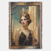 Couverture Une vision de l'élégance Art déco AI Art by Xzendo (devant Vertical)