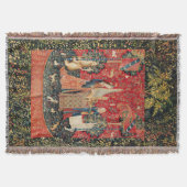 COUVERTURE UNICORN ET DAME JOUER ORGE AVEC ANIMAUX (Devant)