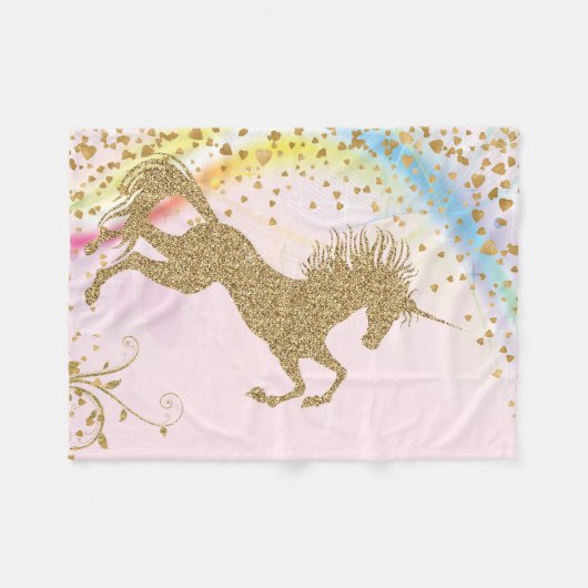 Couverture Unicorn Filles (Devant (Horizontal))
