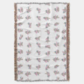 Couverture Unicorn Yoga Poses Design Motif (devant Vertical)