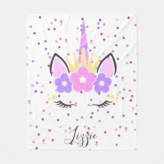 Couverture Unicorne | Face de licorne (Devant)