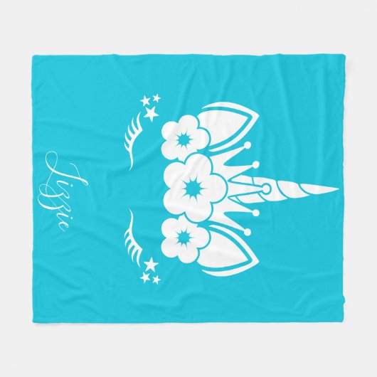 Couverture Unicorne | Face de licorne (Devant (Horizontal))