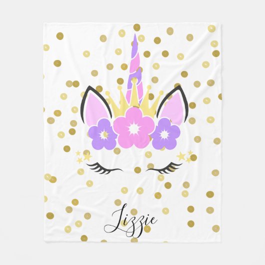 Couverture Unicorne | Face de licorne (Devant)