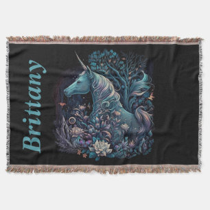Couverture Unicorne mystique - Forêt d'Imaginaires personnali
