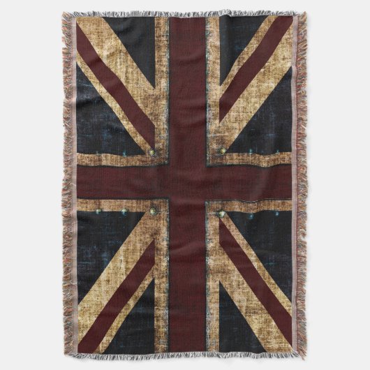 Couverture Union Jack grunge (devant Vertical)