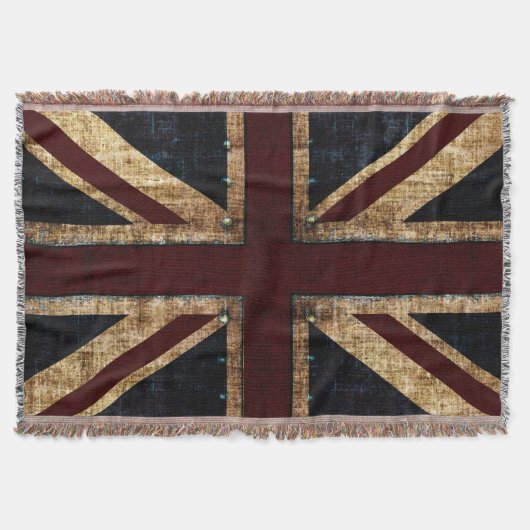 Couverture Union Jack grunge (Devant)