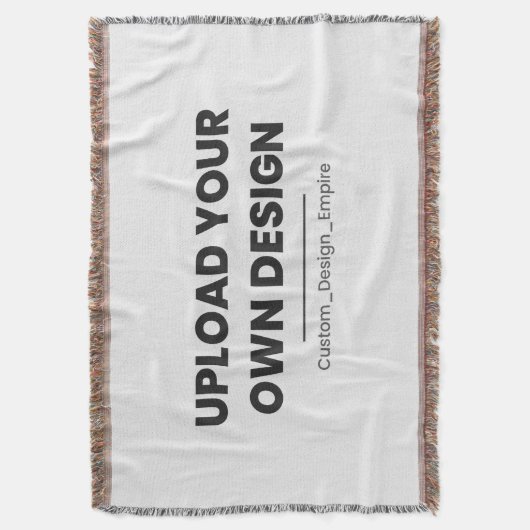 Couverture Upload Your Own Design Here | Custom Template (devant Vertical)